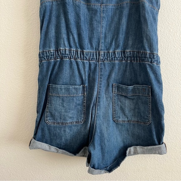 Anthropologie Pilcro Denim Romper XL - Picture 9 of 11